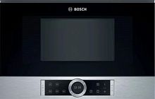 Микроволновая печь Bosch BFR634GS1 21л. 900Вт серебристый/черный (встраиваемая) | код 1924322 | BOSCH