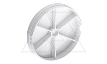 Обратный клапан для вентиляторов серий dRim ,PEN, пластик, O100 | код 07-200 | airRoxy