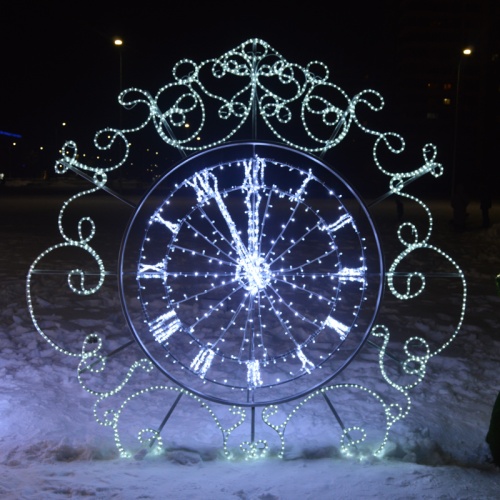 Декоративная декорация Часы 250 см | код 501-505 | NEON-NIGHT Декоративная декорация Часы 250 см | код 501-505 | NEON-NIGHT