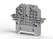 495 209, Упор на DIN-рейку MR35, высокий, (серый), KD 6T | код 0.0.0.4.95209 | KLEMSAN