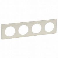 Рамка 4 поста CELIANE, слоновая кость | код. 066624 | Legrand