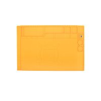 Коврик антистатический термостойкий 400х300х13 мм с отсеками под аксессуары | код 12-0336 | REXANT