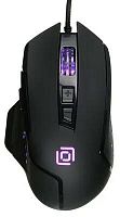 Мышь Оклик 945G REVENGE черный оптическая (1600dpi) USB (8but) | код 1012158 | Oklick