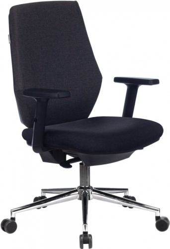 Кресло Бюрократ CH-545SL серый 38-417 крестов. металл хром | код 1504028 | БЮРОКРАТ Кресло Бюрократ CH-545SL серый 38-417 крестов. металл хром | код 1504028 | БЮРОКРАТ