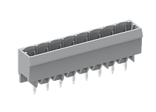 450210 Вилка на плату MCS вертик.,шаг 5.0мм, 10 конт., сер., шт | код 450210 | SUPU