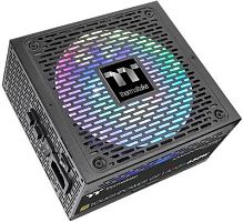 Блок питания Thermaltake ATX 750W Toughpower GF1 ARGB 80+ gold (20+4pin) APFC 140mm fan color LED 9xSATA Cab Manag RTL | код 1162057 | THERMALTAKE