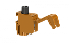 422 027, Клеммник для трансформатора, с держ. предохранителя (5х20), винт.зажим, 4 мм.кв., (оранжевый), TRV 4S | код 0.0.0.4.22027 | KLEMSAN