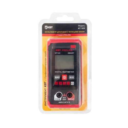 Мультиметр цифровой SMART KT 123 | код 88550 | КВТ фото 3