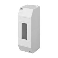 Бокс пластиковый КМПн 1/2 IP20 белый в инд. пакете REXANT | код 11-0112-1 | REXANT