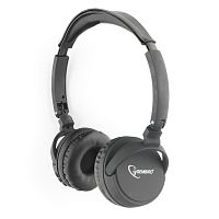 Гарнитура стерео беспров. Gembird BHS-100, чёрный, Bluetooth v.5.0, складная | код BHS-100 | Gembird