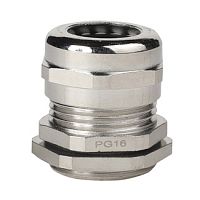 Сальник металлический PGM16-(Dпроводника 9-13мм)-IP68-КЭАЗ | код 350598 | КЭАЗ