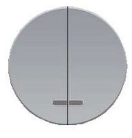 Механизм выключателя 2-кл. СП Florence 10А IP20 с подсветкой сер. 1E31801302 OneKeyElectro 2172848