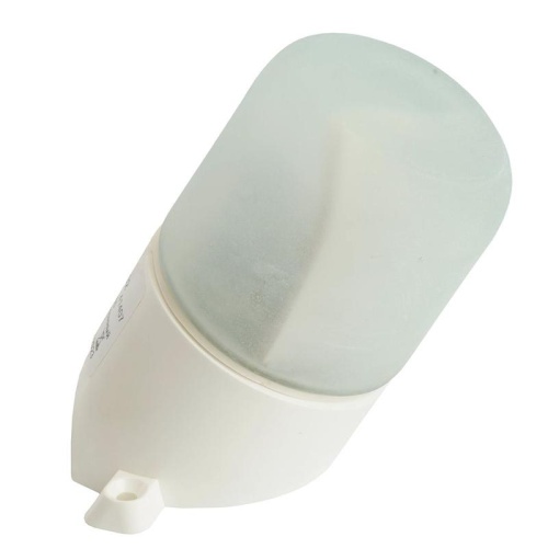 Светильник НББ-01-60-002 Е27 термостойкий для бани и сауны наклонное основание белый IP65 | код 41407 | Feron