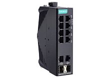 Коммутатор EDS-2010-ML-2GTXSFP Unmanaged Gigabit Ethernet switch with 8 10/100BaseT(X) ports, 2 10/100/1000BaseT(X) or 100/1000BaseSFP ports, t: -10/60 C | код 00-06129981 | MOXA