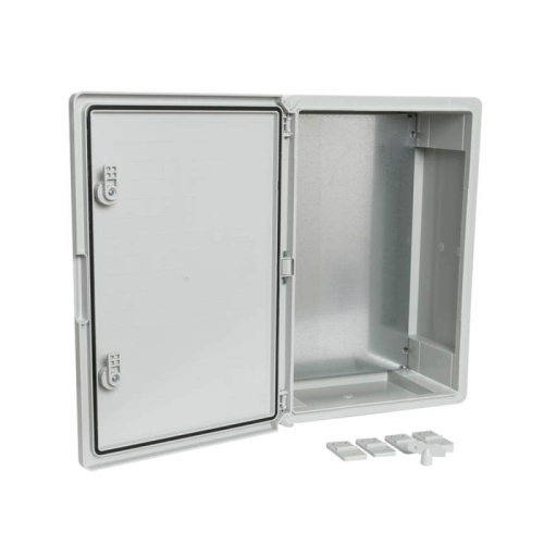 Корпус пластиковый с монтажной панелью ЩМП IP65 серая дверь 500х350х190 Промрукав | код PR08.26483 | ПРОМРУКАВ