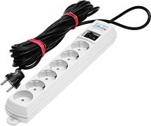 Сетевой фильтр Pilot S 7м (6 розеток) белый (коробка) | код 607994 | PILOT