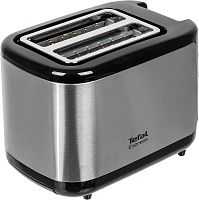 Тостер Tefal Express Metal TT365031 850Вт серебристый/черный | код 1034193 | TEFAL