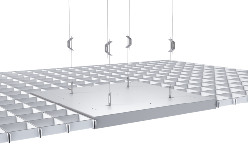 Светильник светодиодный 14 987 ДВО-10-О-40-5К-IP40-Грильято Innolux 14987 фото 4