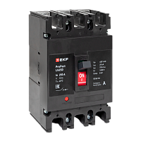 Автоматический выключатель LS250 25кА 3P 160А ProPact EKF | код mccb-250-25-3-160-ls | EKF