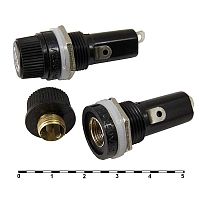 Держатель предохранителя RUICHI ZH255, 6.3х30 мм, огнестойкий | код 82106 | Ruichi