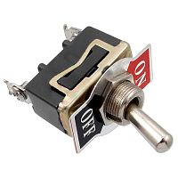 Тумблер двухпозиционный однополюсный RUICHI E-TEN 1021, 54х14.4х29 мм, ON-OFF, SPST, 15 А, 250 В, 50 мОм, 2 контакта, клеммы под винт | код 108180 | Ruichi