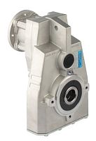 Насадной редуктор FA42 (i=40.25) вал вх./вых. 19/30 мм | код BFA42C(1/40.25)DSTN2H1 | INNOVARI