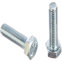 Болт ГОСТ 7798-70 М6х16 шестигранная голова полная резьба класс прочности 8.8 покрытие цинк | код A02000601633005 | РФ