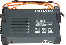 Сварочный аппарат Patriot WM180D инвертор ММА 7.8кВт | код 1580782 | PATRIOT