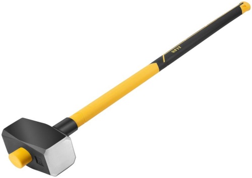 Кувалда кованая, фиберглассовая обратная усиленная ручка 900 мм, 8 кг | код 45254 | FIT фото 2