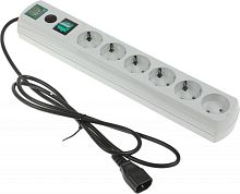 Сетевой фильтр Most RG-U 1.5м (6 розеток) белый (коробка) | код 327575 | MOST