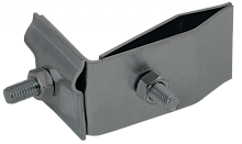 Дер. пр. кр. 6-10мм фальца угл. h=70мм оц. сталь TD IEK | код ZDP80-13-2-16-70 | IEK