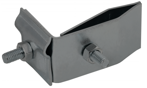 Дер. пр. кр. 6-10мм фальца угл. h=70мм оц. сталь TD IEK | код ZDP80-13-2-16-70 | IEK