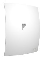 Вентилятор осевой вытяжной с обратным клапаном D125 декоративный | код BREEZE 5C Matt white | DiCiTi