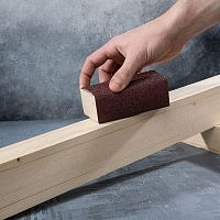 Шкурка шлифовальная 230х280мм Р60 водостойкая в листах на тканевой основе (уп.10шт) Kranz KR-91-1302