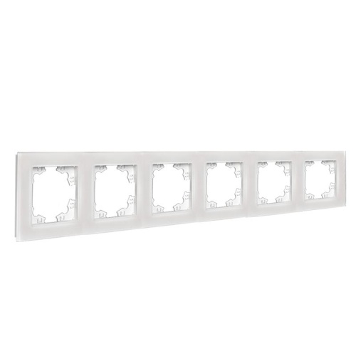 Рамка 6-м Афина стеклянная жемчуж. UNIVersal 2265 фото 2 Рамка 6-м Афина стеклянная жемчуж. UNIVersal 2265 фото 2