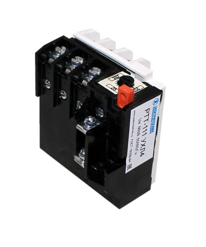 РТТ-131 УХЛ4, 12,5А, 660В/50Гц, 1р, 10,6-14,3А, ручной возврат, реле электротепловое токовое (ЭТ) | код ET003539 | Электротехник РТТ-131 УХЛ4, 12,5А, 660В/50Гц, 1р, 10,6-14,3А, ручной возврат, реле электротепловое токовое (ЭТ) | код ET003539 | Электротехник