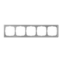 Рамка 5-м ArtGallery универс. алюм. | код GAL000305 | Systeme Electric