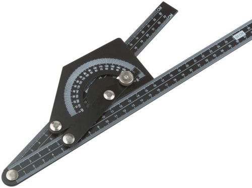 Угломер-квадрант 180 гр 230x500 мм | код 19317 | FIT фото 2 Угломер-квадрант 180 гр 230x500 мм | код 19317 | FIT фото 2