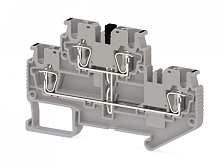 311 519, Пружинная клемма серии SRD 2,5-2FK (Серый) | код 0.0.0.3.11519 | KLEMSAN
