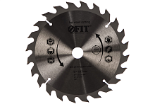 Диск пильный для циркулярных пил по дереву 185 х 20/16 х 24T | код 37738 | FIT