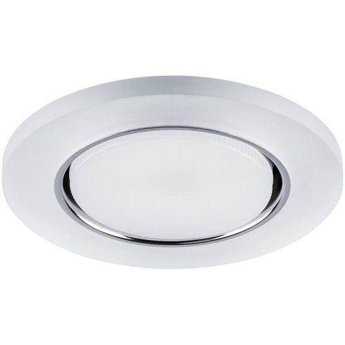 Светильник ДВО-15w GX53 без лампы со светодиодной подсветкой 4000К белый матовый | код 32659 | Feron Светильник ДВО-15w GX53 без лампы со светодиодной подсветкой 4000К белый матовый | код 32659 | Feron