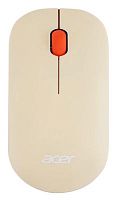 Мышь Acer OMR200 бежевый оптическая (1200dpi) беспроводная USB для ноутбука (2but) | код 1805876 | ACER