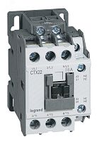 Контактор CTX3 22 3P 18A (AC-3) 1но1нз ~110В | код 416104 | Legrand