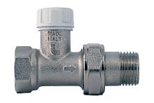 Вентиль на обратную подводку прямой 3/4' ВН под стальные трубы POKER Plus (296 3/4') | код RQLAGJ0JN3A4F6 | ITAP