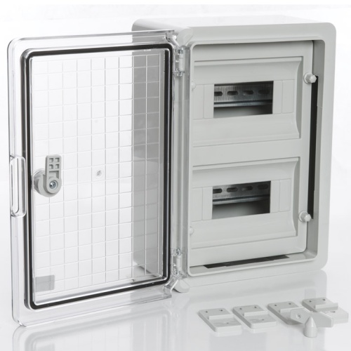 PP3112 Модульный пластиковый шкаф, IP65, УХЛ1., 250х350х150 на 18 модулей (9х2) Прз. Двр. | код PP3112 | Plastim PP3112 Модульный пластиковый шкаф, IP65, УХЛ1., 250х350х150 на 18 модулей (9х2) Прз. Двр. | код PP3112 | Plastim