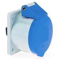 Розетка встраиваемая 16А 3Р(2P+E) IP44 56х56 Bals 131 | код 131 | Bals