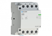 Модульный контактор MC06 3Р 32А 4НО 400/230B ELVERT | код MC06340-32 | ELVERT