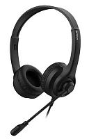 Наушники с микрофоном A4Tech HS-8i черный 1.8м накладные оголовье | код 1874950 | A4TECH