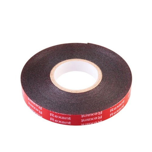 Лента клейкая двухсторонняя на VHB акриловой основе 12ммх5м черн. Rexant 09-6047 фото 4