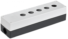 Корпус КП105(6)-Р для кнопок 5(6) мест белый IEK | код BKP10-6-K01-R | IEK